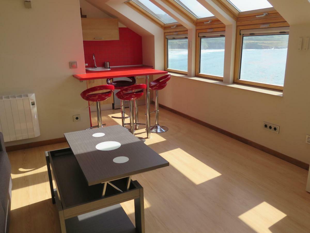 Apartamento Solpor Caion Cayon Bagian luar foto